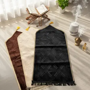 [ HAMAV HOME ] SAJADAH KUBAH CORONG Ukuran 105x52 cm || bahan bludru halus, & lembut