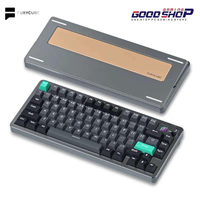FURYCUBE F75 | F75S | F75 S Tri-mode Aluminium Wireless Keyboard 2