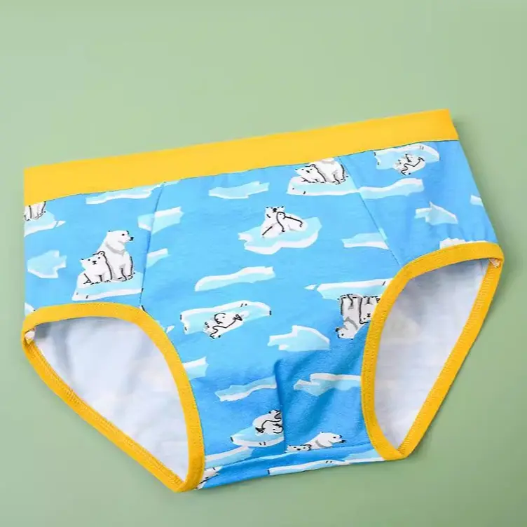 Missoofficial.id CD1774 Celana Dalam Segitiga Anak-anak Unisex Celana dalam CD katun Motif Kartun Lucu Fashion 3