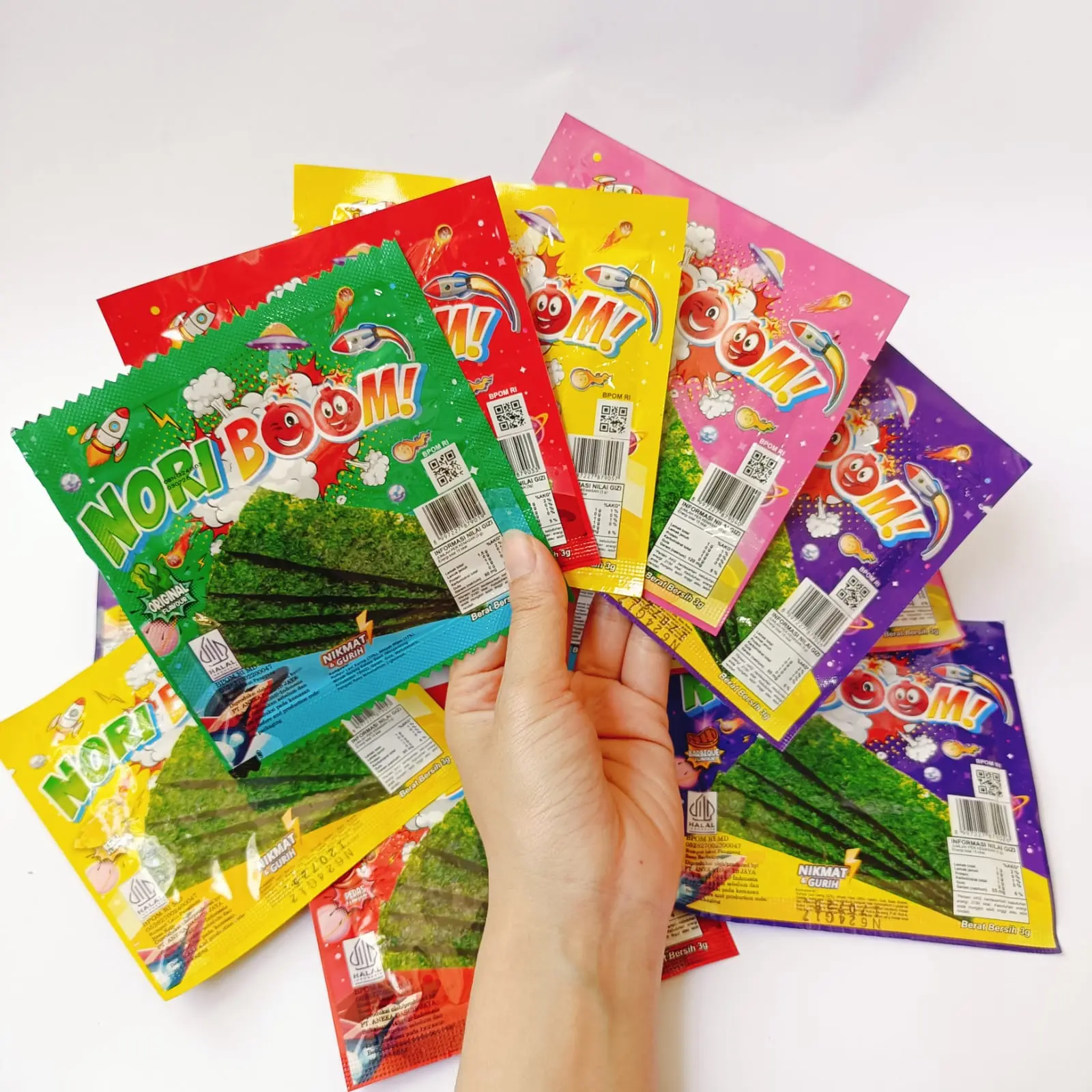 NORIBOOM BOX ALL VARIANT - 1 BOX 12 PCS