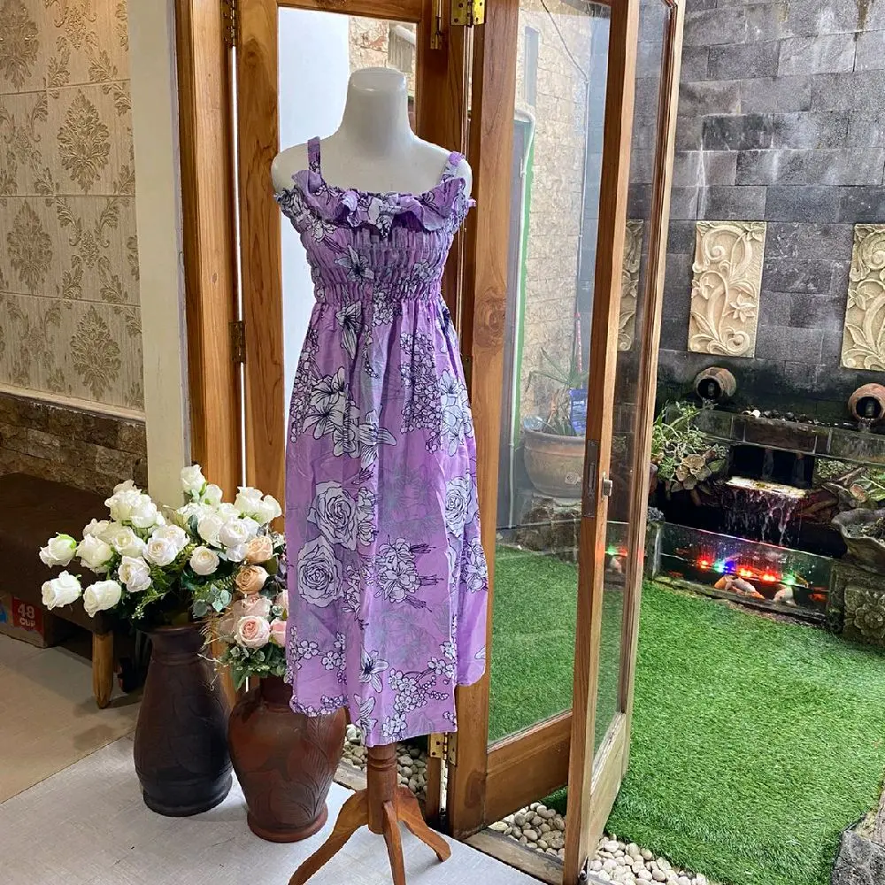 1 Pcs Minidress Yuken Smok Bumil Busui Rempel LD 125 PB 115 BB Max 85