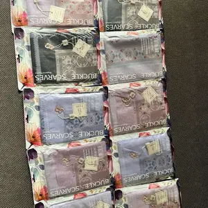 Hijab buckle scarves wangi parfum, hijab motif