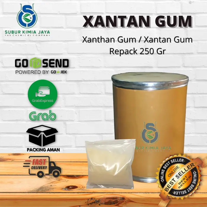 Xanthan Gum / Xantan gum / pengental ( food grade ) 250 gr 0