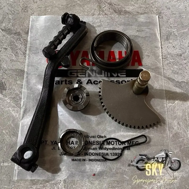 ￼Selahan As Selah Gigi Mio M3 125 Mio Z Mio Soul GT 125 New Xride 2PH Pedal Kick Starter Gigi Kampak Gigi Pinion Perselah Sepaket Murah Yamaha Motorcycle