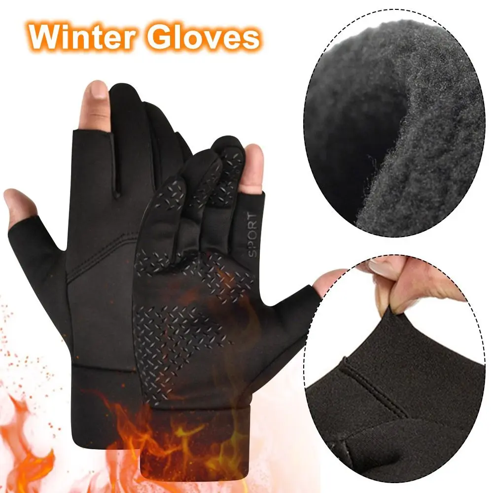 Waterproof Keep Warm Cycling Touch Screen Mitten Thick Warm Mittens Winter Gloves Motorcycle Ski Climbing Gloves