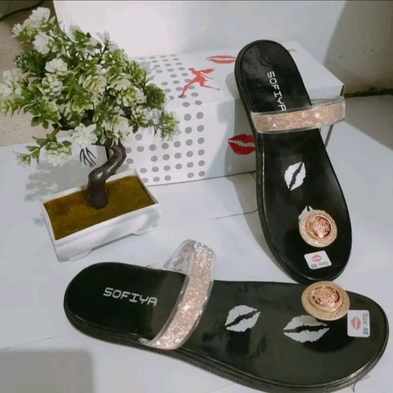 sandal sofiya trepes jely 3 cm free box cantik 0