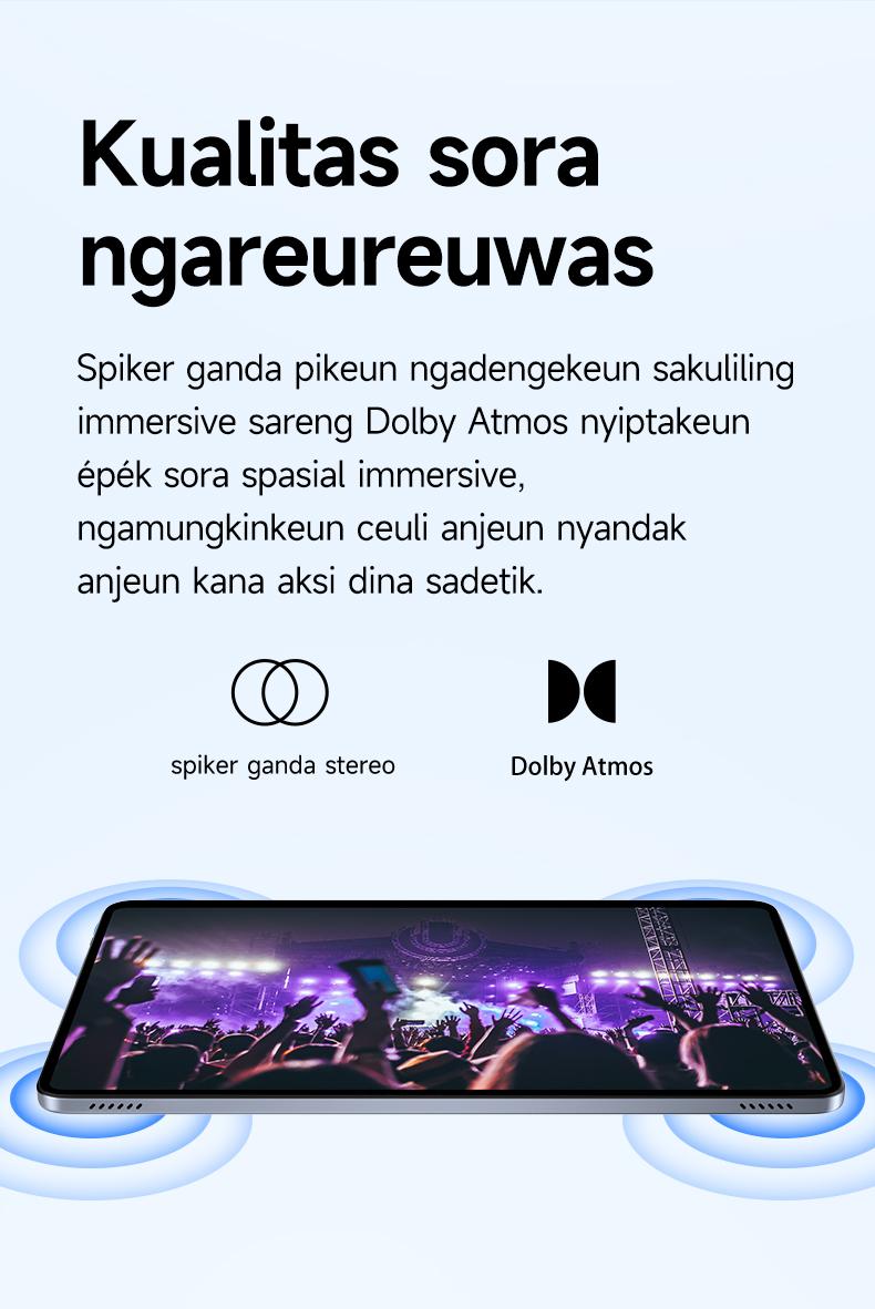 (COD)2025 Baru 5G matepad H13 Pro10.3" Tablet [16GB+1TBl|Pengalaman Pro Layaknya PC |120Hz OLED Real Color FullView Display | Ultra-tipi Wifi
