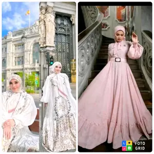 DRESS SET HIJAB SHELLASAUKIA ORIGINAL