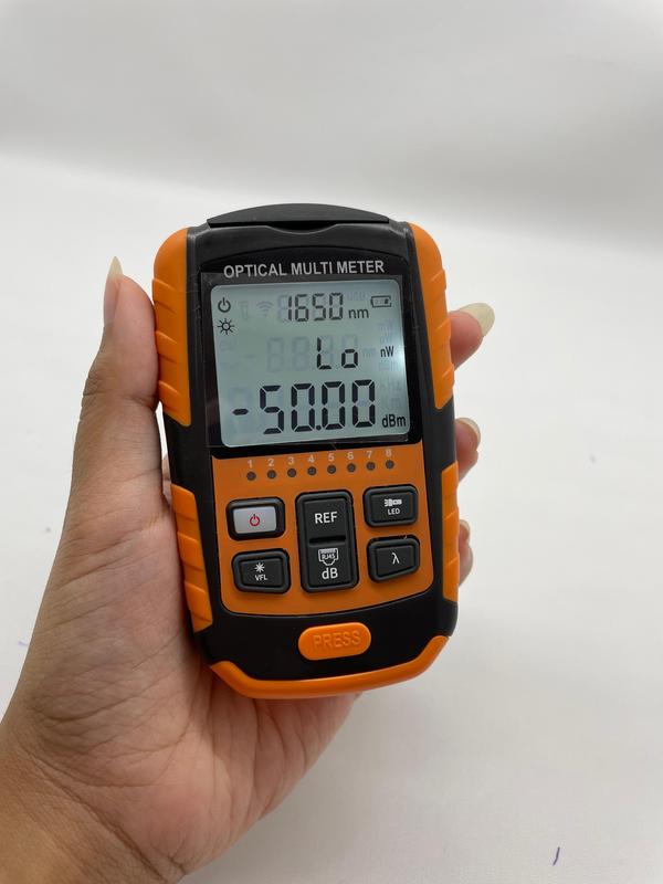OPM 3 IN 1 OPTICAL POWER METER OPM VFL RJ45 - Shop | Tokopedia
