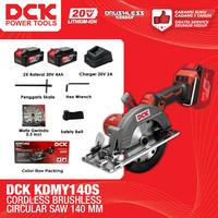 Gambar DCK Cordless Brushless Circular Saw 140mm / Mesin Sirkel 5.5 Inch / Sirkel Potong Kayu 5.5" KDMY140S dari DCK Power Tools Indonesia Kota Administrasi Jakarta Barat 1 Tokopedia