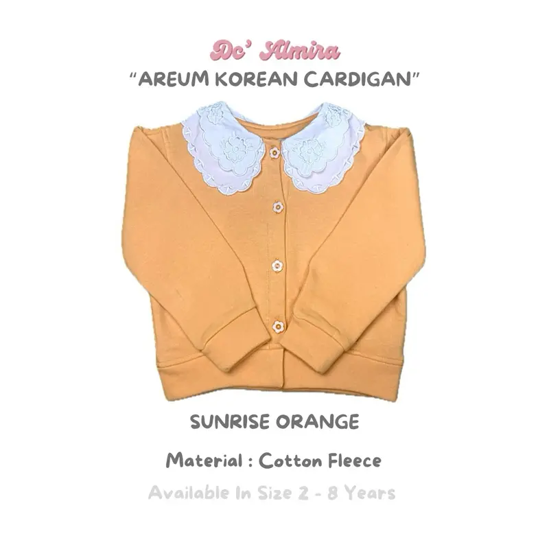 DC Almira - Areum Korean Cardigan (Setelan Anak Korean Look) - Fashion 6