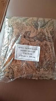 Product Review of SPREI DOBEL KARET ANTI GESER UKURAN KOMPLIT SPREI MOTIF JUMPUTAN SOLO//SPREI JUMPUTAN BEST SELLER/SPREI BATIK JADUL from S** m** 1