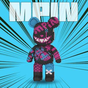 創造的なクマのブロックセット、5500ピース、43cmの高さ、男の子と女の子のためのDIY組み立ておもちゃ、ホームデコレーションギフトアイデア