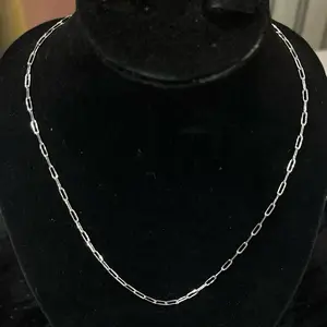 Kalung Dewasa berwarna Silver dengan Panjang 45cm