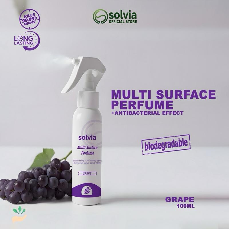 Solvia Multi-Surface Perfume (Pewangi & Parfum Sepatu Serbaguna) Solvia Multi-Surface Perfume (Pewangi & Parfum Sepatu Serbaguna)