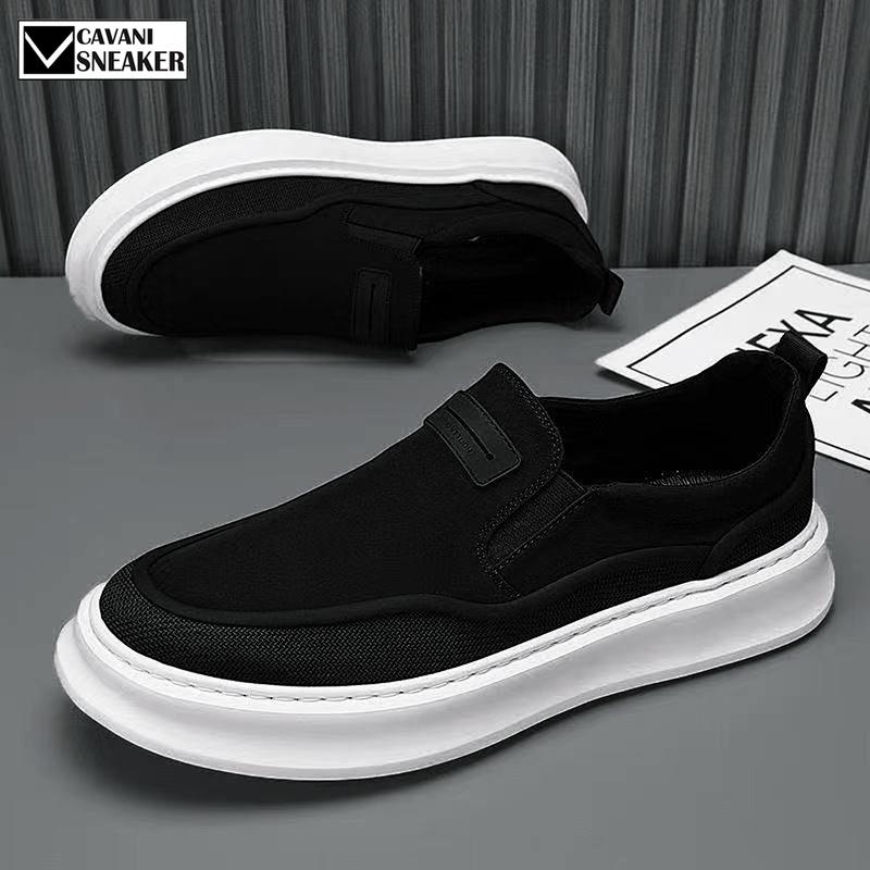 Slip On - Giày lười nam - Giày Sneaker Nam Thoáng Khí A220 Hoa Nhung