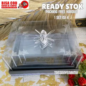 Box Kotak Seserahan 1 set isi 4 Pernikahan Mika Tempat  Hantaran