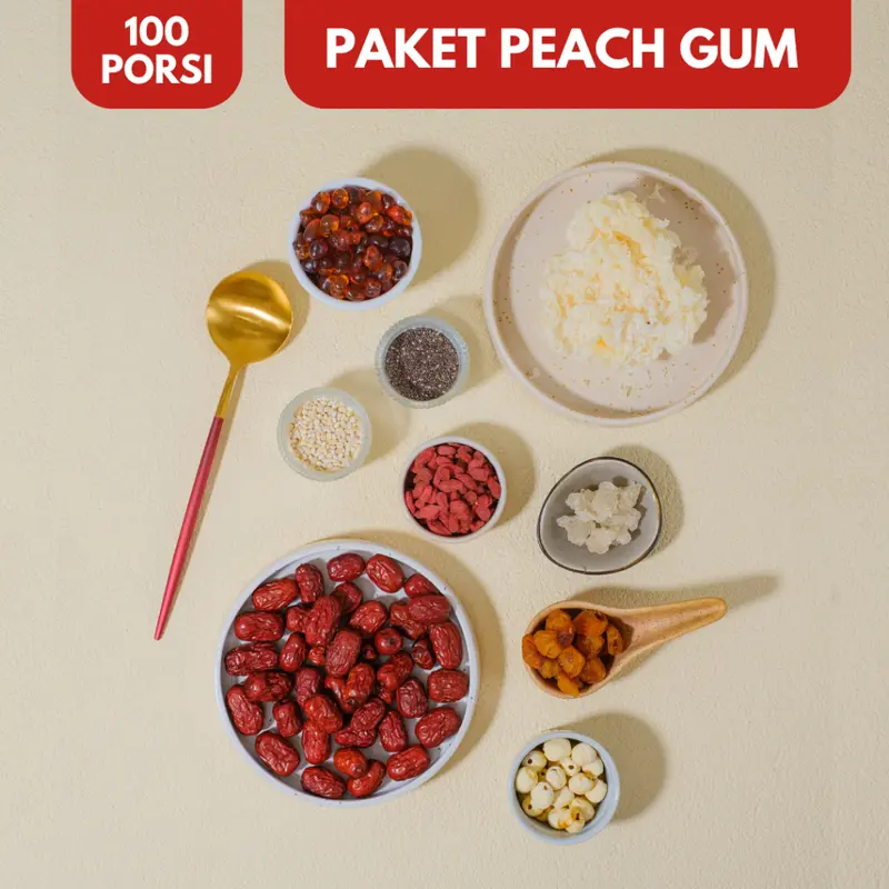 MendingPeachGum - PAKET JUALAN PEACH GUM - 100 PORSI (+free tutorial!) Kualitas terbaik 5
