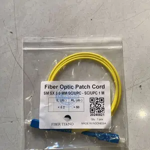 patchcore patchcord fiber optic sc upc upc biru biru 1  meter