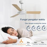 Gambar GARANSI 5 TAHUN! GEERLI Kipas Angin Plafon  42 Inch Putih Doff Premium Baling Motif Kayu, 6 Kecepatan Remote, Motor DC Tembaga Murni, Fungsi Timer & Reverse, Cocok untuk Ruang Tamu, Ruang Makan, Kantor, Apartemen, Resort - 42''  KAYU ASLI dari GREELI Kab. Tangerang 4 Tokopedia