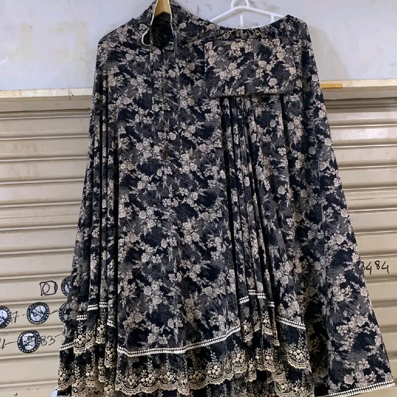 Mukena Monocrome Bahan Rayon Viscose ORI. Mewah  bahan adem dan nyaman dipakai 5