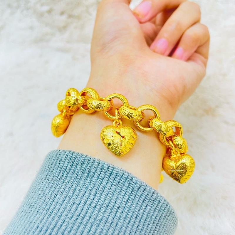 Gelang Tangan Cinta, Emas Bangkok, Reka Bentuk Terkini, dengan - TikTok ...