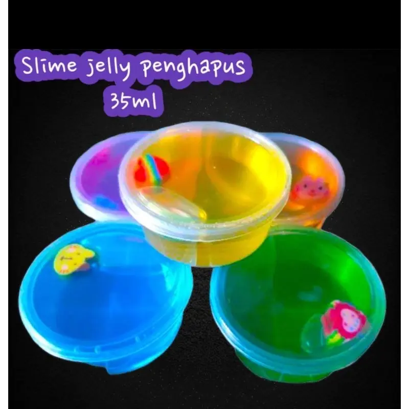 slime jelly glitter 35cc / slime murah / slem / mainan murah