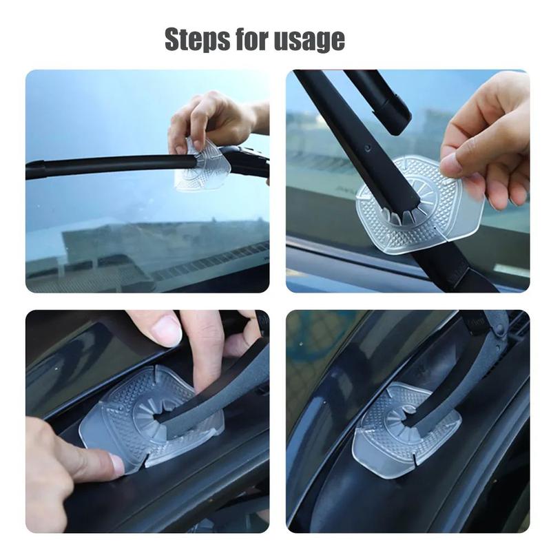 Product Introduction of Car Wiper Hole Protective Cover Wiper Dustproof Anti-Hole Plug Silica Gel Pad High Temperature Resistance Abrasion Resistant Protection Sleeve Anti-Leaf 10