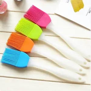 Kuas Silikon Silicon Silicone Oles Kue Tahan Panas Silicone Brush Dapur Roti BBQ Cake Minyak Mentega Anti Rontok