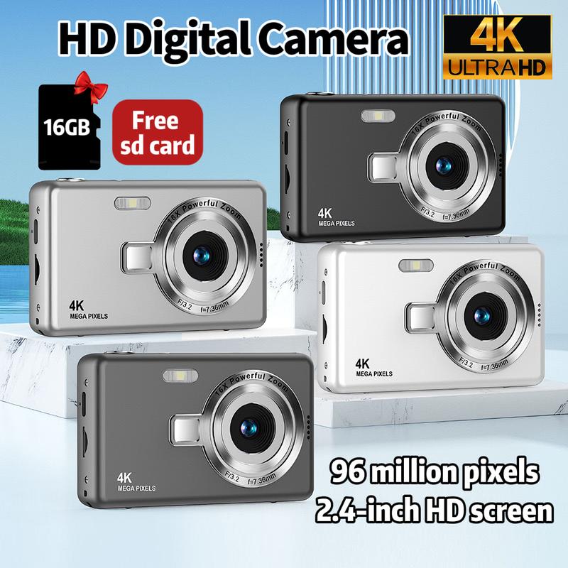 【Buy 1 give 1 gift】Kamera Vlog, Fokus Autofokus 4K HD 1080P, - TikTok ...