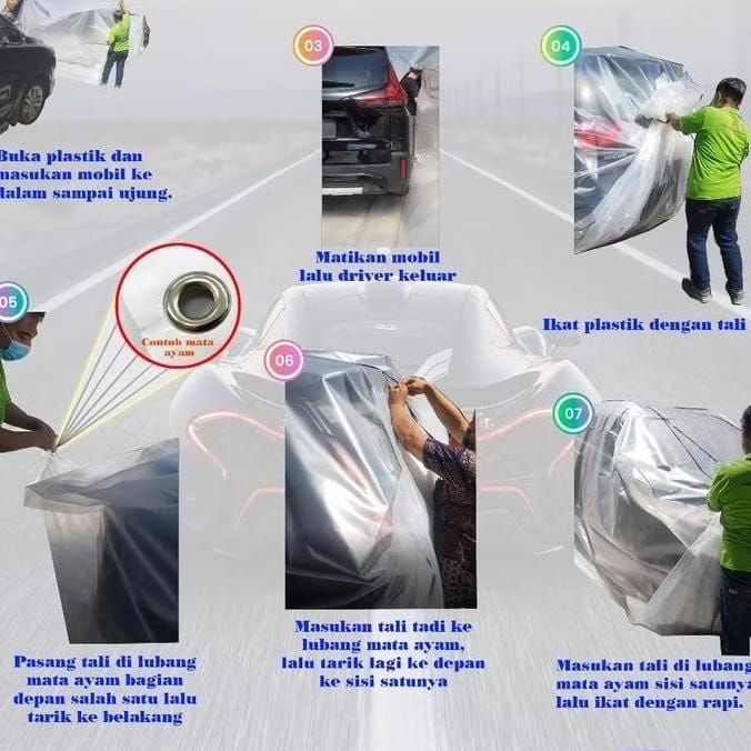 Cover Anti Banjir Seluruh Mobil Anti Flood Whole Car