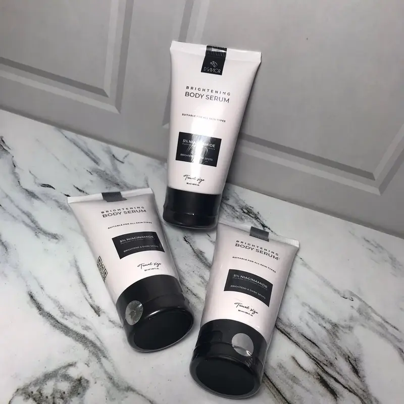 D'SAVIOR Body Serum Brightening Niacinamide 5% Ukuran Travel 50ml - Mencerahkan Memudarkan Bekas Luka 5