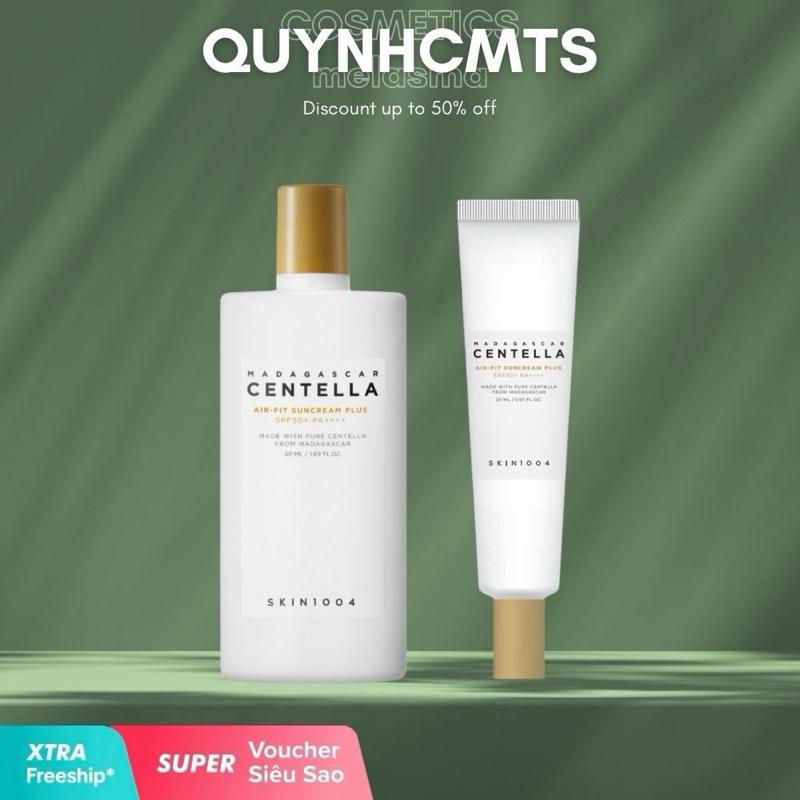  Kem Chống Nắng Skin1004 Madagascar Centella Air-Fit Suncream Plus SPF50+ PA++++ 50ml Lành Tính Dành Cho Da Nhạy Cảm - Nữ Skincare 
