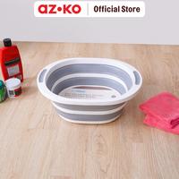 Gambar AZKO Proclean 8 Liter Baskom Lipat Dengan Cutting Board Wash Basin Wash Bowl Baskom Cuci dari AZKO ID Kota Administrasi Jakarta Barat 1 Tokopedia