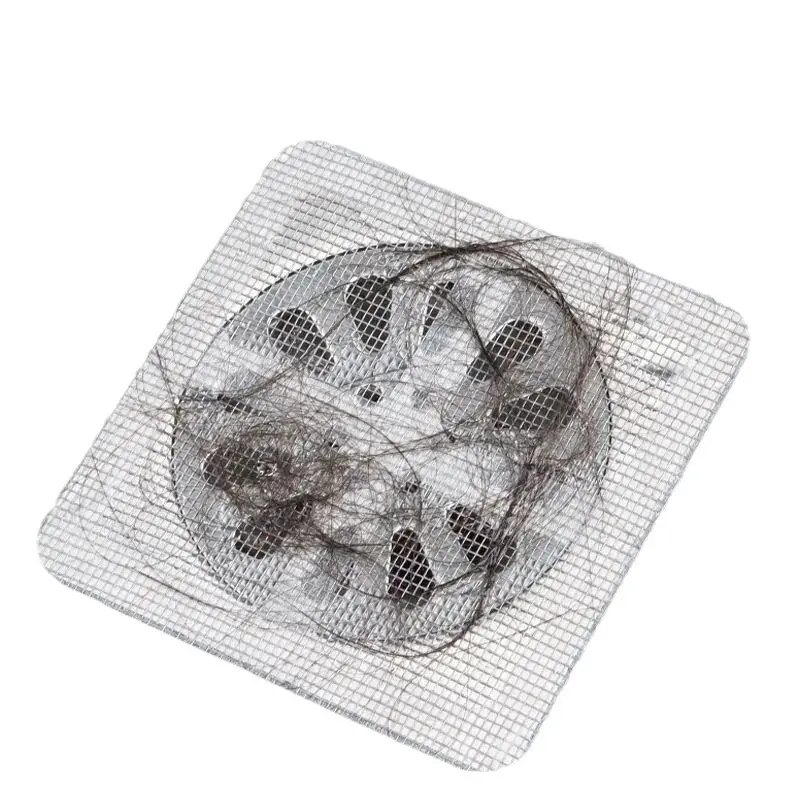 [COD](20 buah per bungkus) Stiker floor drain penyaring rambut kamar mandi penyaring rambut penyaring saluran pembuangan kamar mandi anti sumbatan dapur anti serangga kecoa 0