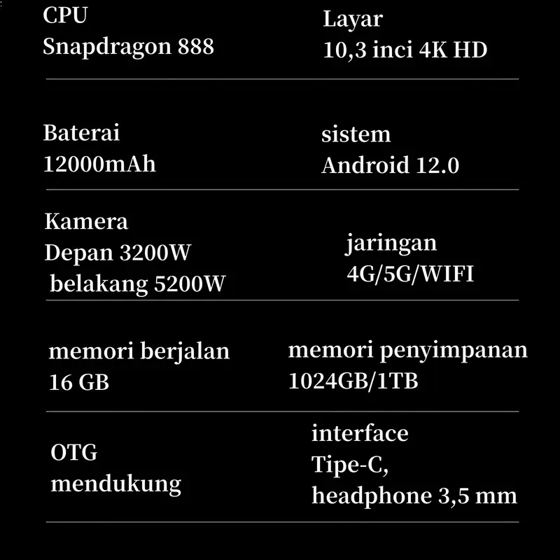 【7 Hr Pengembalian】Tablet Android Tab H13 Ultra 16GB+1024GB 10.3inch Wifi 5G Dual SIM Tablet PC Asli Baru Tablet Untuk Anak Belajar hp tablet tab advan AirPad Tablet Gaming kantor Tablet Murah iPad 6 tablet murah hp MatePad SE S9 Ultra 8
