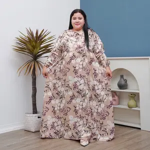 GAMIS RAYON MOTIF JUMBO LD 140 MOTIF KEKINIAN BUSUI RESLETTING DEPAN GAMIS RAYON UKURAN 5XL