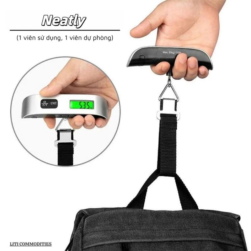 Cân điện tử cầm tay 50kg/75kg,cân vali hành lý,cân hàng hóa 50kg/75kg