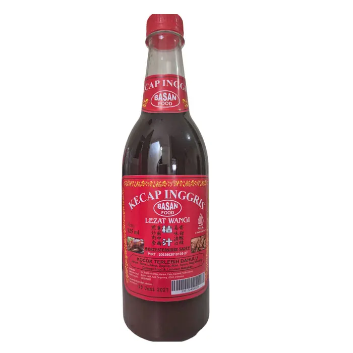 Kecap Inggris Botol Besar 625ml-Basan Food