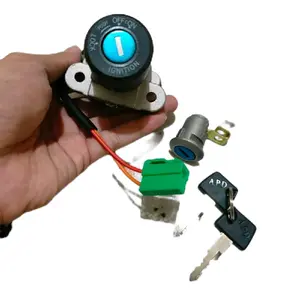 KUNCI KONTAK SET SATRIA FU 150 PLUS KUNCI JOK BELAKANG KOMPLIT TINGGAL PASANG