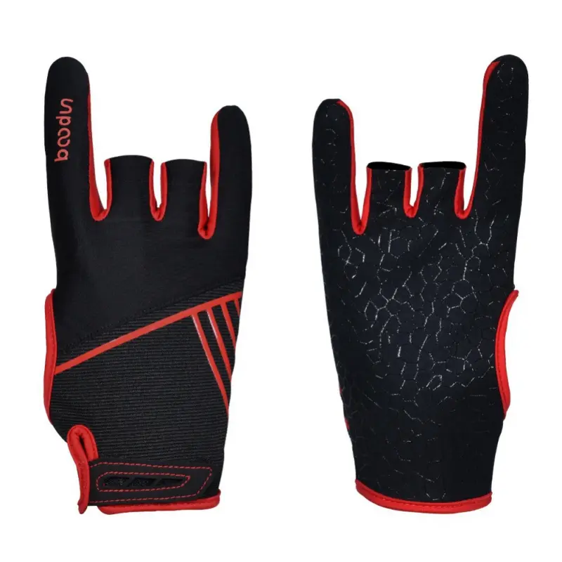Bowling Gloves Left and Right Hand Professional Anti-Skid Breathable Bowling Glove
