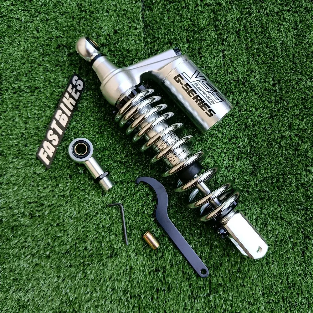 SHOCKBREAKER SHOCK BELAKANG VARIO 125 VARIO 150 TABUNG MODEL COPY YSS G SERIES UKURAN 330MM DAN 310MM UNIVERSAL MATIC VARIO 125 VARIO 150 MIO BEAT MIO SOUL GT MIO SPORTY MIO SMILE FINO GENIO SHOCKBREAKER TABUNG MODEL YSS G SPORT Motorcycle