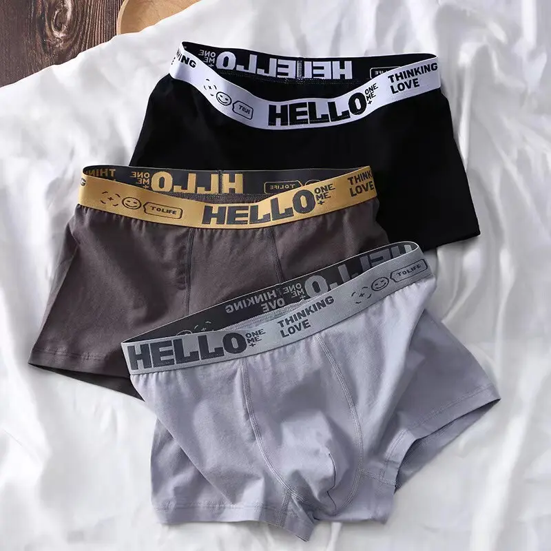 PAKET 12PCS Cd Celana Dalam Pria Boxer Dewasa Trendy Haode 3105 Super Soft 1