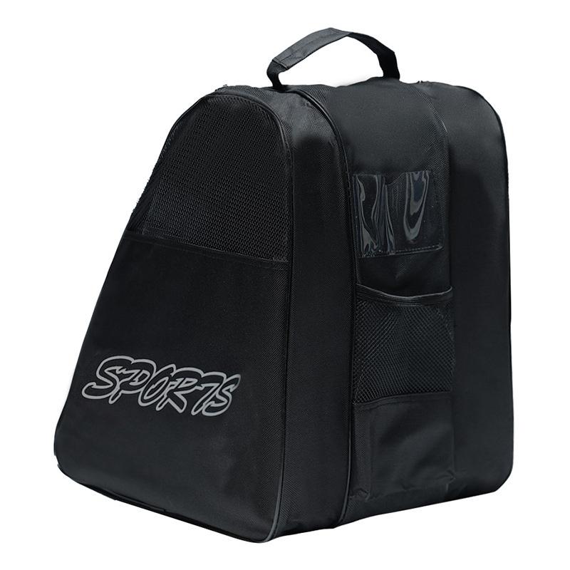 Product Introduction of 1PC Large Capacity Breathable Portable Roller Skates Bag Ice Skating Bag Large Capacity Breathable Inline Skates Bag Skates Storage Bag Skating Shoes Bag 29