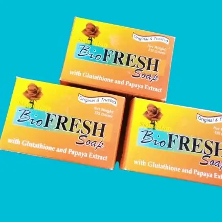 biofresh glutathione soap ariben papaya soap, 70 grams, cod fda approved body wash & soap Body Care