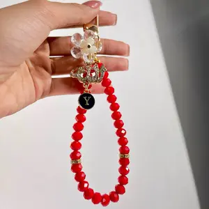 MM Tasbih- Gantungan kunci tasbih 33 butir  Mutiara - Aksesoris hiasan cantik Keychain