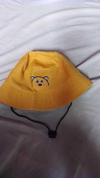 Product Review of TOPI ANAK BAYI 1 SAMPE 3 TAHUN TOPI BUCKET ANAK BERKUALITAS MOTIF BERUANG TERBARU Hitam Denim from r**👣 0