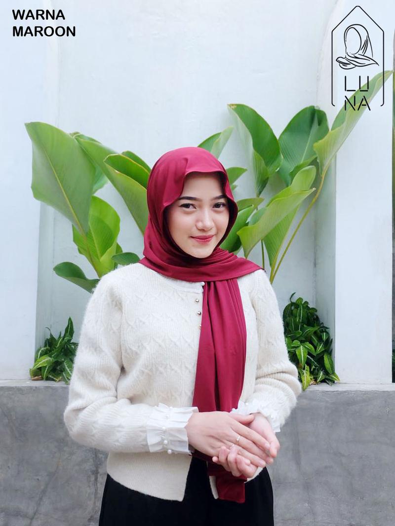 Product Introduction of LUNA HIJAB - PASHMINA JERSEY / PASHMINA KAOS / PASHMINA MELEYOT 24