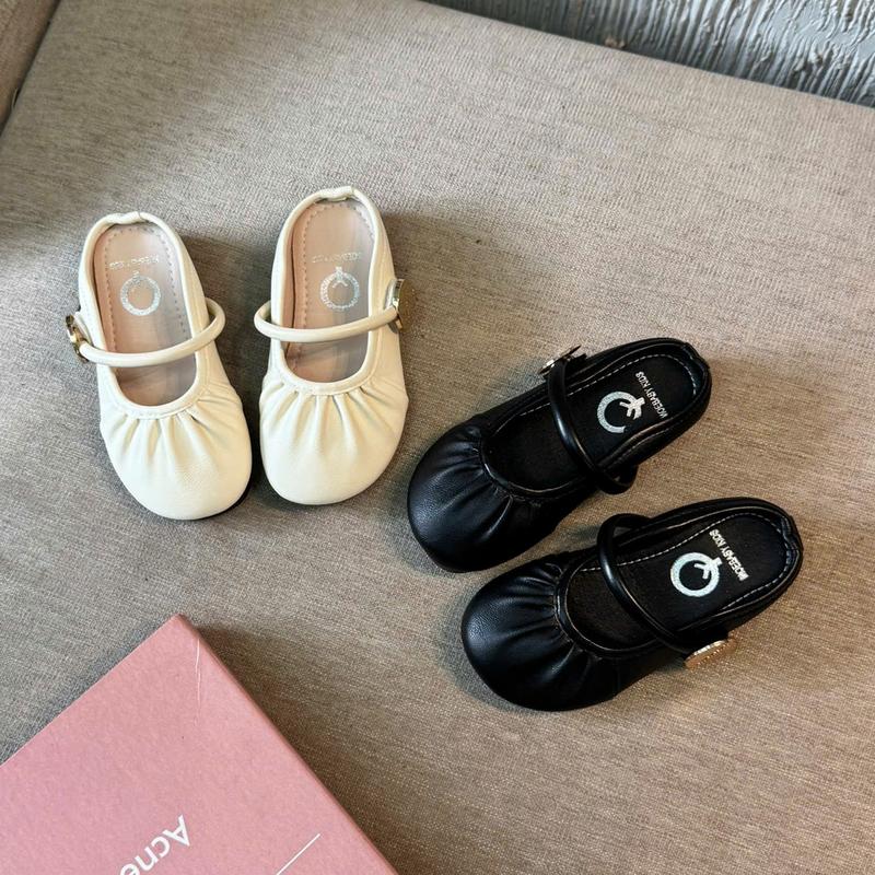 Form nhỏ tăng 1 size Giày sục búp bê cho bé gái da nhúm mềm tiểu thư xinh xắn