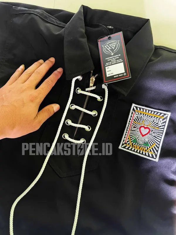 Sakral RESLETING PSHT SEMI JETBLACK DAN SUPER JETBLACK + BED IPSI DAN BENDERA free sticker 4